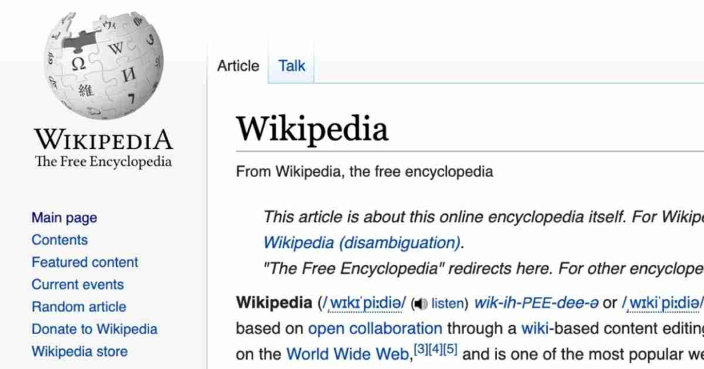 Wikipedia