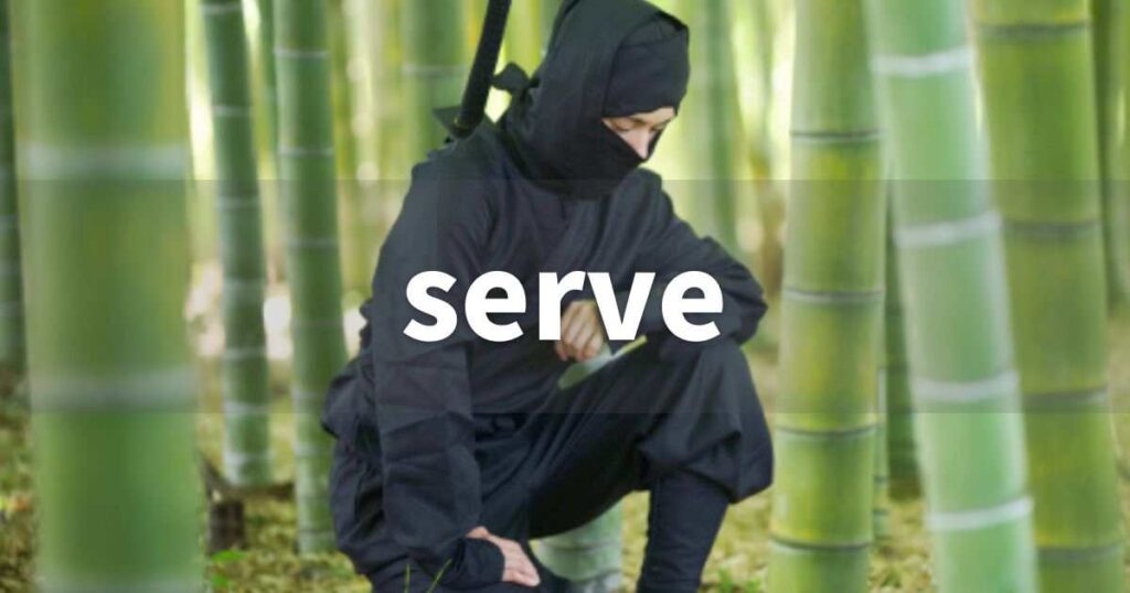 「serve」の意味とコアイメージ解説 |英単語のトリセツ 動詞編
