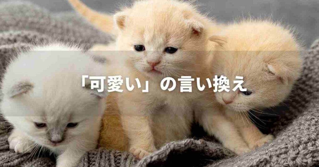 『可愛い』を品よく言い換えると？　ビジネス実践｜プロの語彙力